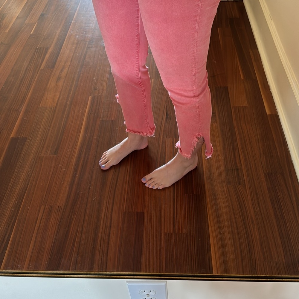 Paige Hoxton Straight Ankle Jeans - Picture 7 of 8